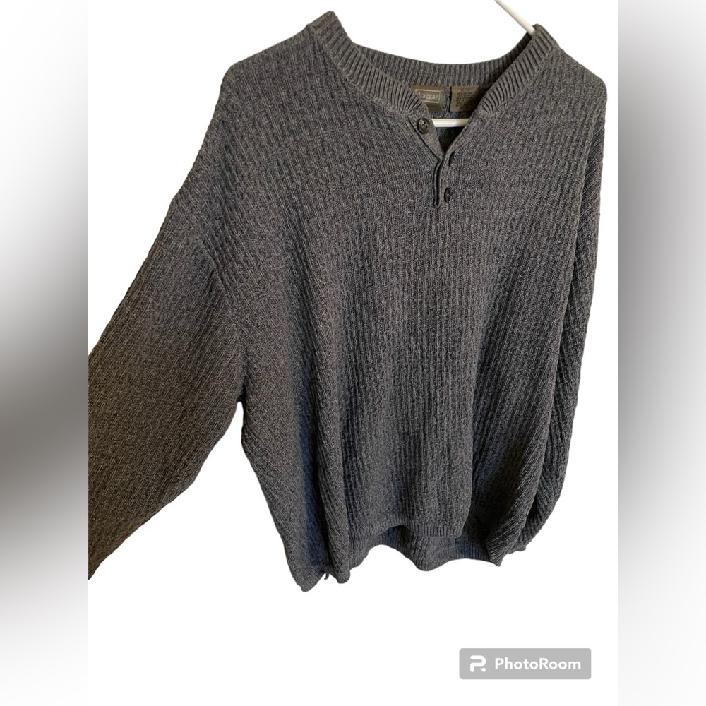 Men’s Haggar Generations XL Pullover Sweater in Gray - Picture 2 of 6